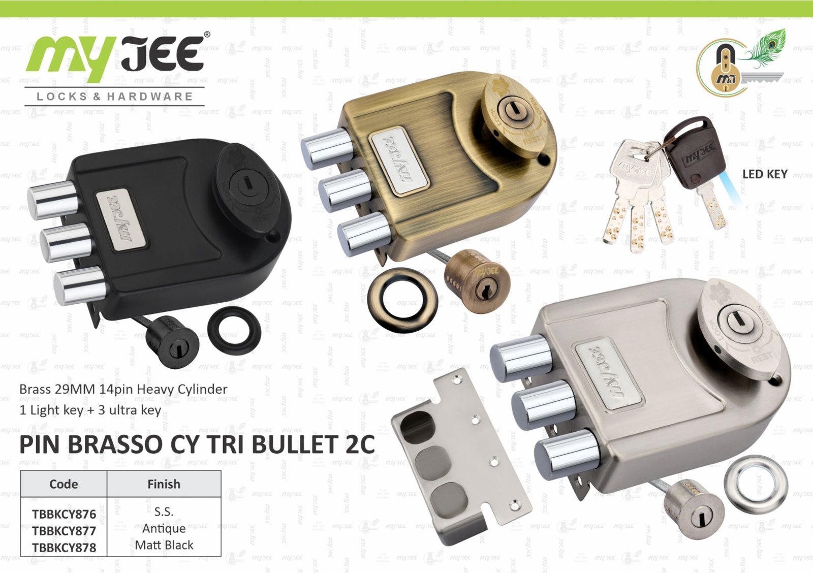 PIN BRASSO CY TRI BULLET 2C