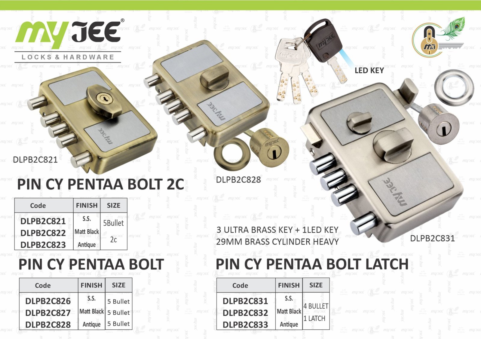 PIN CY PENTAA BOLT 2C